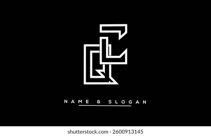 QC, CQ Abstract Letters Logo Monogram