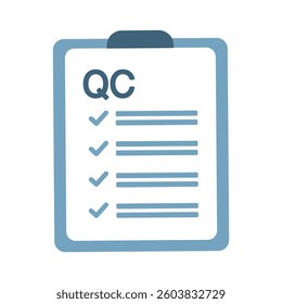 QC paper list and check mark