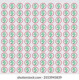 QC Passed stiker vector ready for print
