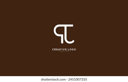 QC QT Abstract initial monogram letter alphabet logo design
