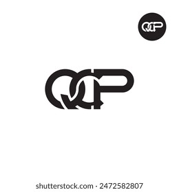 QCP Logo Letter Monogram Design