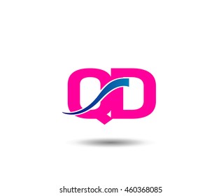 QD company linked letter logo
