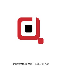QD letter logo