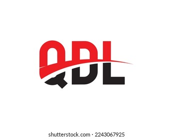 QDL Letter Initial Logo Design Vector Illustration