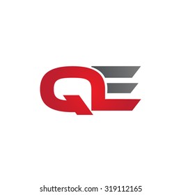 QE company group linked letter logo