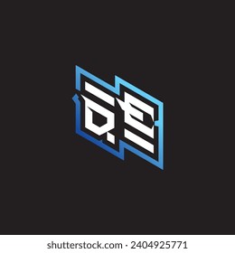 QE-Logo für Erstspielteam, YouTube, Twitter und Clipart-Art