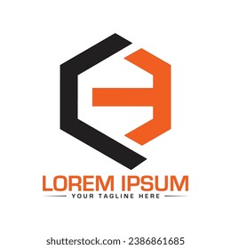 QE Letter Logo Design Creative and Professional logo design