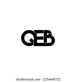 Qeb-Schrift-Initial-Monogramm-Logo-Design
