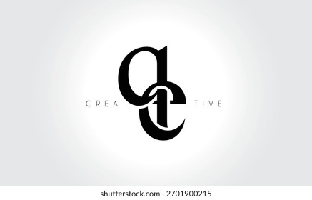 QEqe Elegant Serif Monogram Logo – Luxury Lowercase Typographic Lettermark for Modern Branding