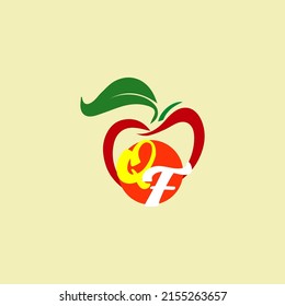 QF Fresh Fruit Logo Royalty Free Vectors, And Stock Illustration for company