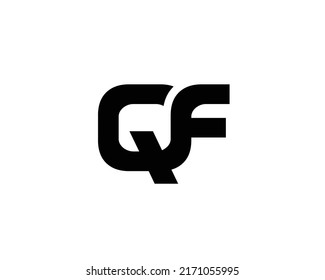 QF logo design vector template