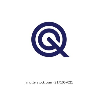 QG GQ Logo-Design Vektorgrafik-Vorlage