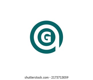 Plantilla de vector de diseño de logotipo GQ