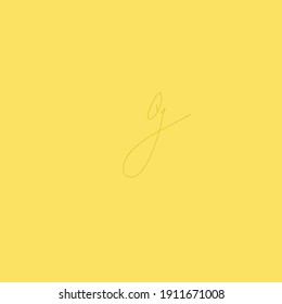Logotipo inicial aislado de QG para identidad