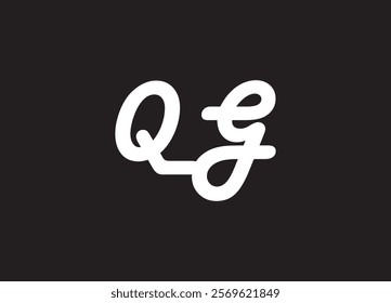 QG letter logo and initial logo design
