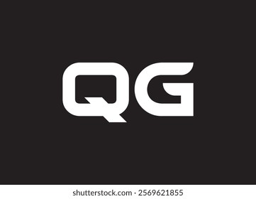 QG letter logo and initial logo design