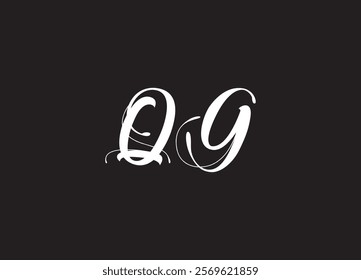 QG letter logo and initial logo design