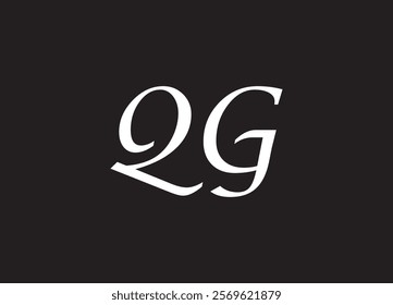 QG letter logo and initial logo design