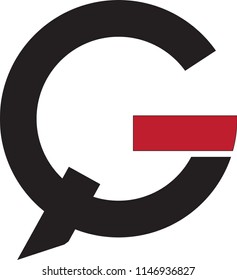 qg letter vector logo