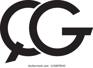 qg letter vector logo