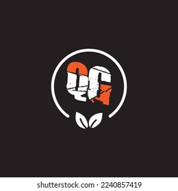 QG Simple Letters logo Vector