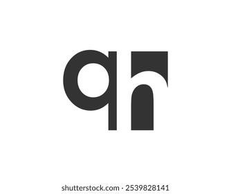 QH creative geometric initial based modern and minimal logo. Letter q h trendy fonts. Universal professional elegant techno vector design.