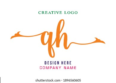 QH lettering logo is simple, easy to understand and authoritative