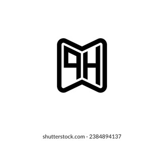 QH Logo-Design-Vektorvorlage