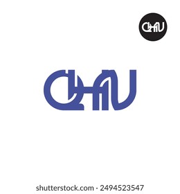 QHN-Logo-Buchstabe Monogramm Design