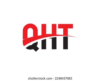 QHT Letter Initial Logo Design Vector Illustration