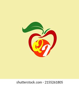 QI Fresh Fruit Logo Royalty Free Vectors, And Stock Illustration for company