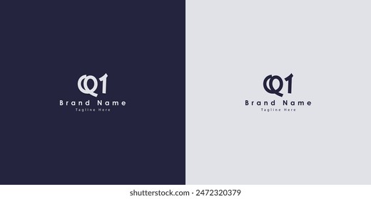 QI Letters vector logo design