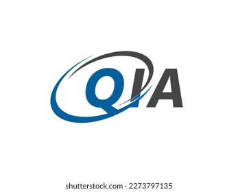 QIA-Brief kreatives, modernes, elegantes Logo-Design
