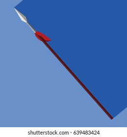qiang spears vector illustration