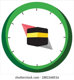 Qibla finder app logo and symbol 