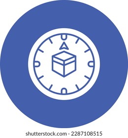 Qibla vector icon. Can be used for printing, mobile and web applications.