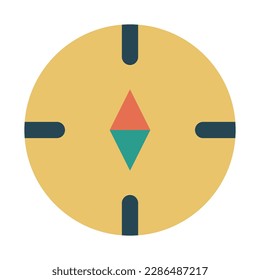 qiblaa direction of ramadan month flat icon set