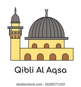 Qibli Al Aqsa Palestine Islamic Mosque Iconic Landmark
