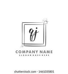 QJ Initial beauty monogram logo vector