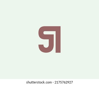 QJ JQ Logo-Design, Vektorgrafik-Vorlage