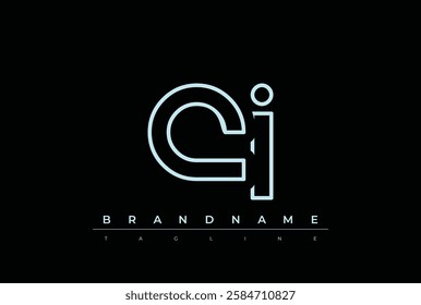 QJ Technology Letter Logo Template. This tech letter logo is a graphic mark that uses letters to represent a technology company.