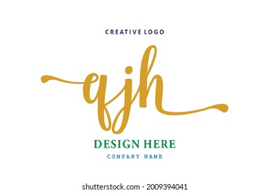 QJH  lettering logo is simple, easy to understand and authoritative