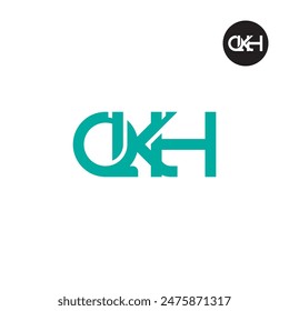 QKH Logo Letter Monogram Design