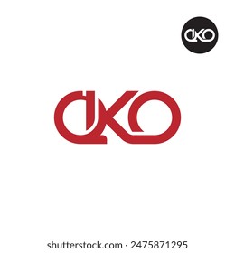 QKO Logo Letter Monogram Design