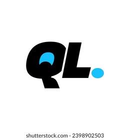 QL brand name initial letters monogram.