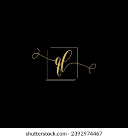 QL creative modern letters logo design template