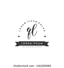 QL Initial beauty monogram logo vector