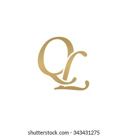 Ql Initial Monogram Logo Stock Vector (Royalty Free) 343431275 ...