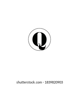 Design-Vorlage für QL-Buchstaben-Logo