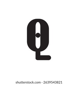QL letter logo design vector